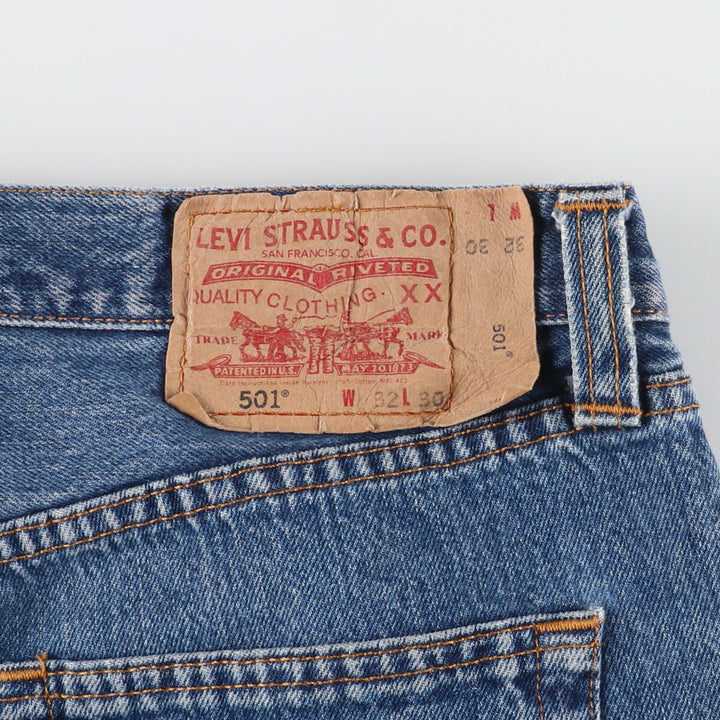 Levi's Levi's 501 STRAIGHT LEG BUTTON-FLY straight denim pants for men w33 / eaa444996