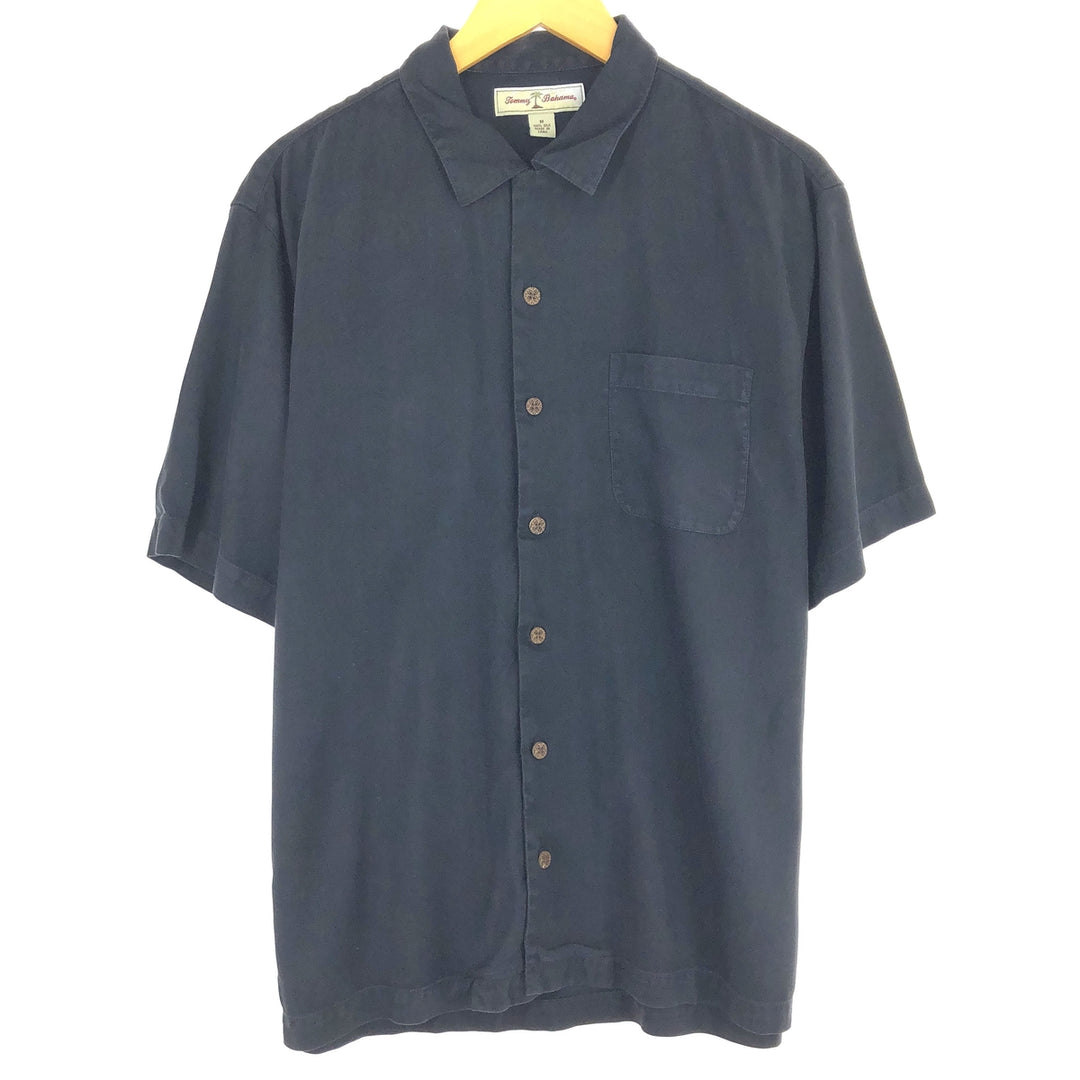 TOMMY BAHAMA Open Collar Short Sleeve Box Shirt Men's M /eaa445191