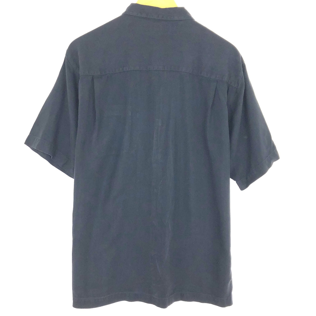 TOMMY BAHAMA Open Collar Short Sleeve Box Shirt Men's M /eaa445191