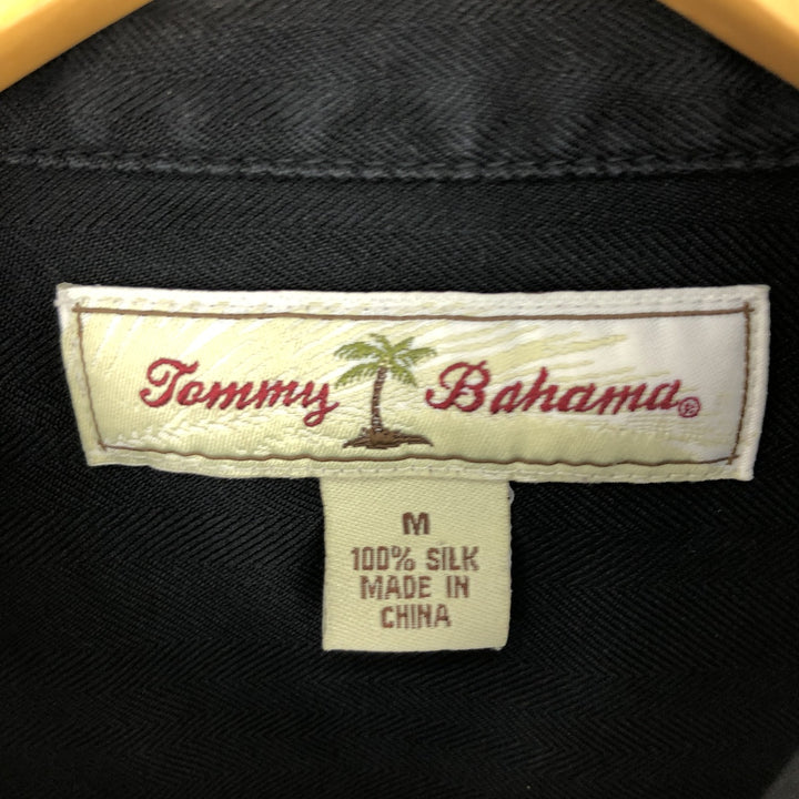 TOMMY BAHAMA Open Collar Short Sleeve Box Shirt Men's M /eaa445191