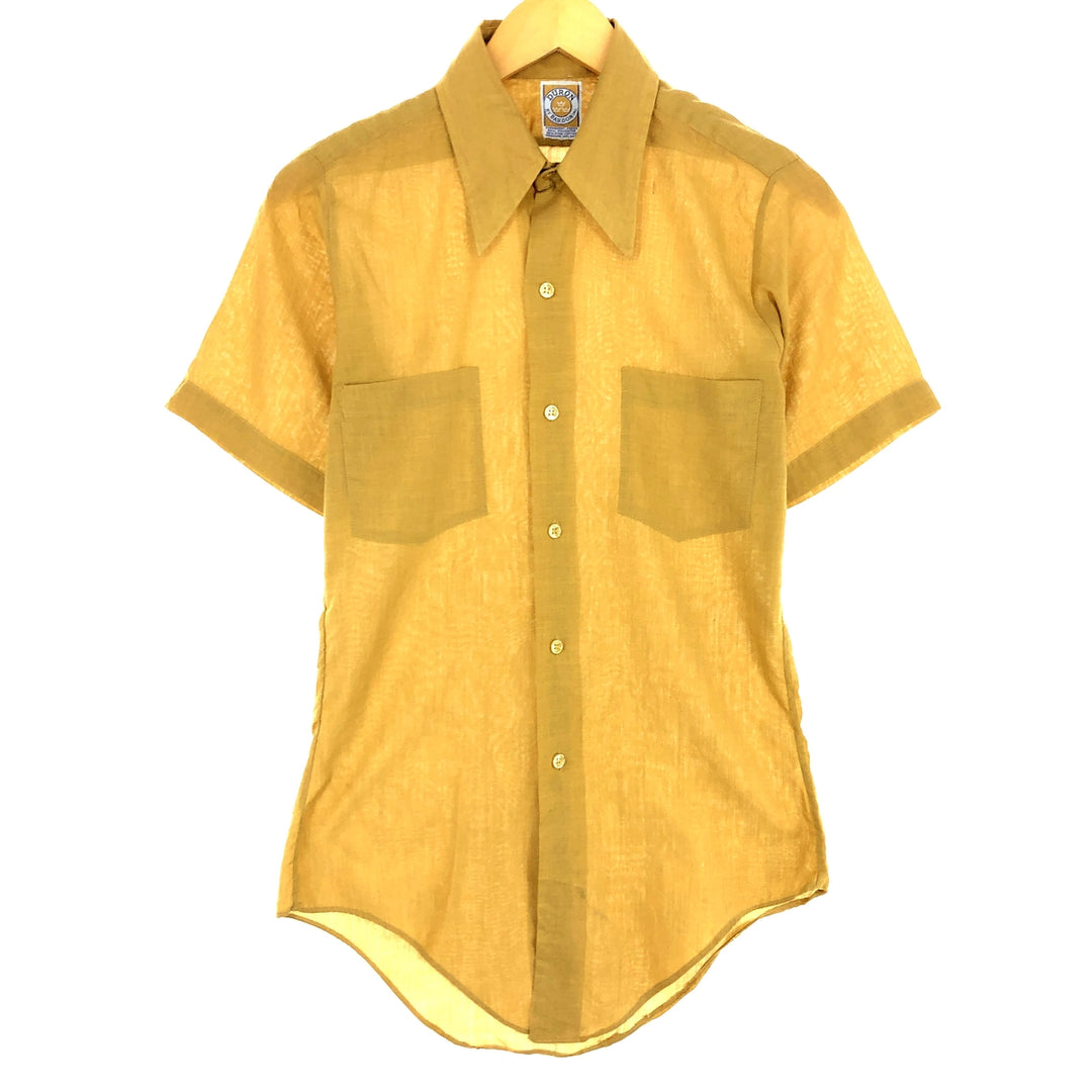 70's DURON short sleeve shirt, men's S, vintage /eaa445195