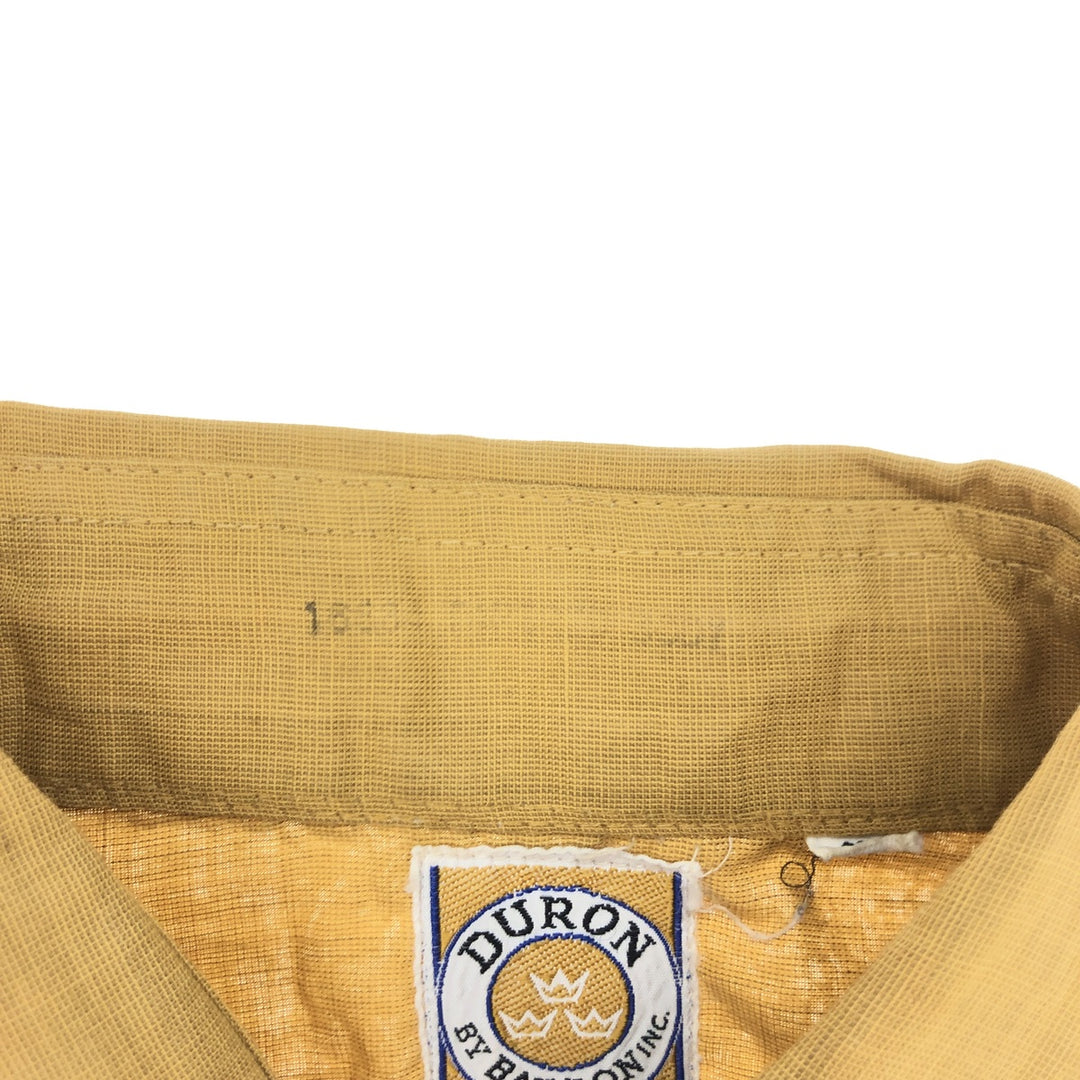 70's DURON short sleeve shirt, men's S, vintage /eaa445195