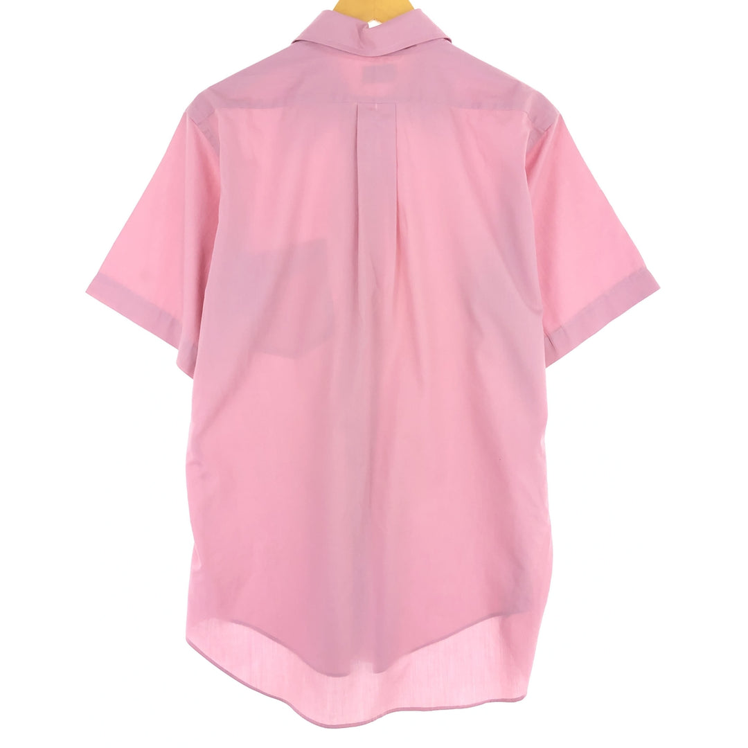 70'S MAURICES Durable Press short sleeve shirt men's L vintage /eaa445196