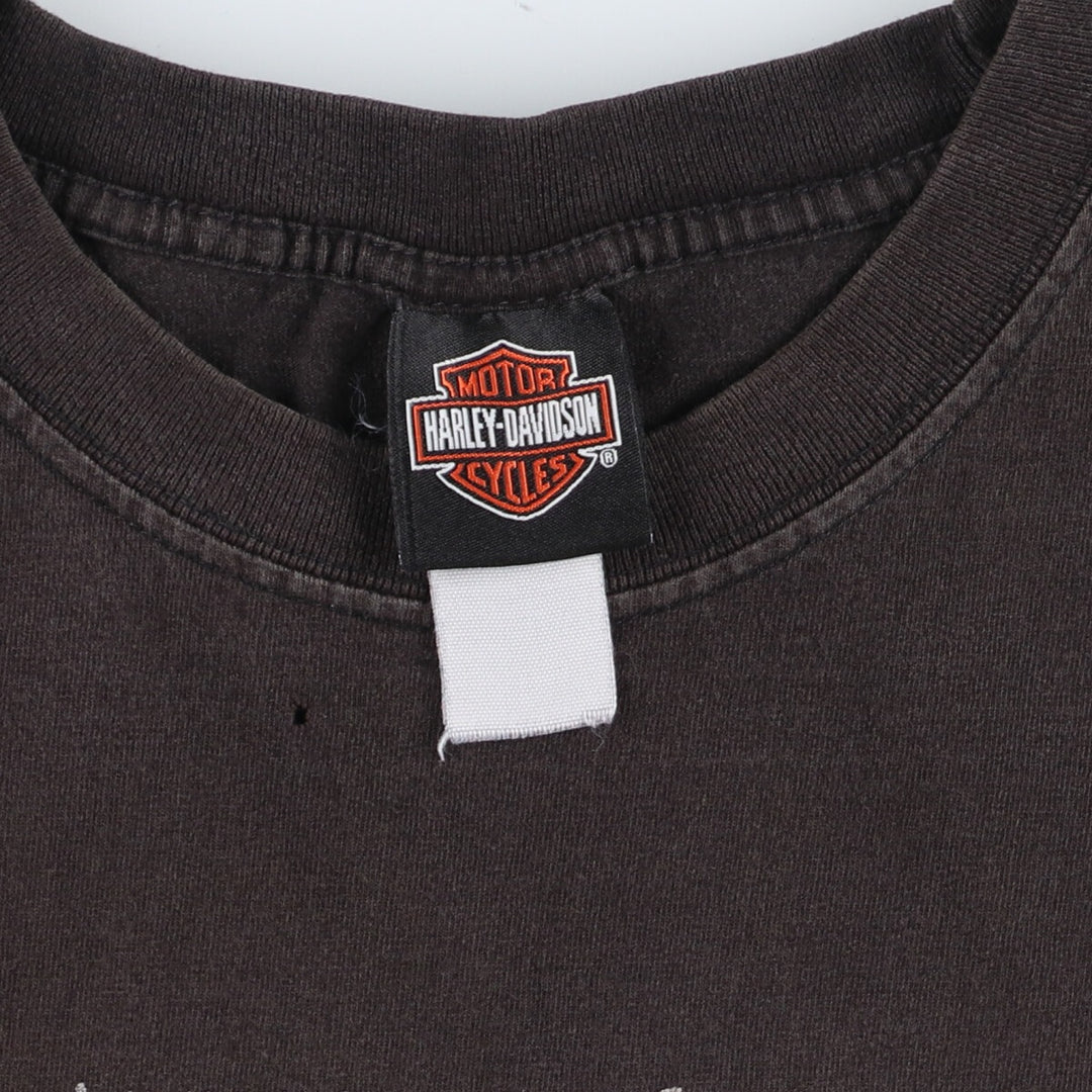 00'S Harley-Davidson Motorcycle Bike T-shirt Men's L /eaa445222