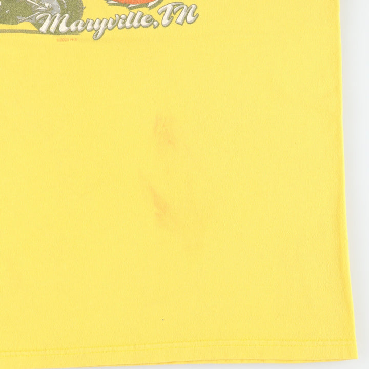 00'S Harley-Davidson Motorcycle Bike T-shirt Made in USA Men's L /eaa445225