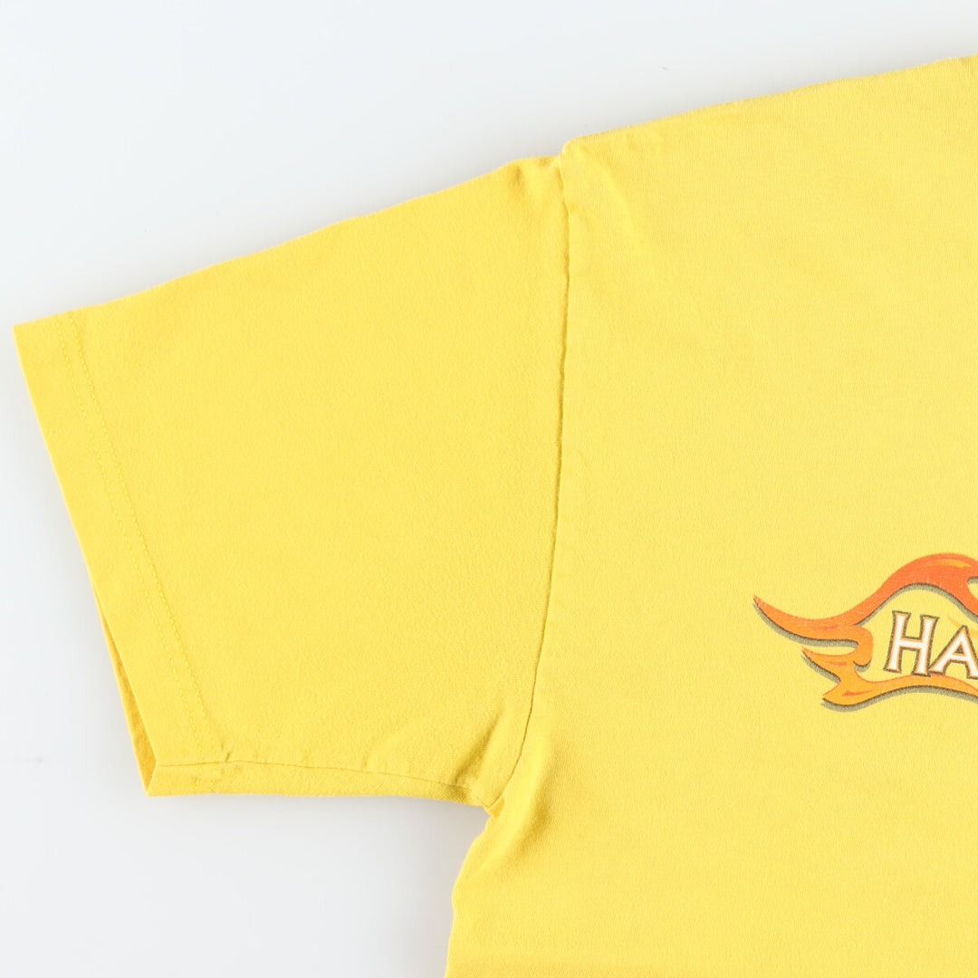 00'S Harley-Davidson Motorcycle Bike T-shirt Made in USA Men's L /eaa445225