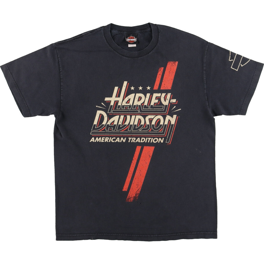 00'S Harley-Davidson Motorcycle Bike T-shirt Men's L /eaa445227