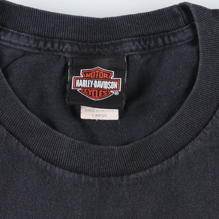 00'S Harley-Davidson Motorcycle Bike T-shirt Men's L /eaa445227