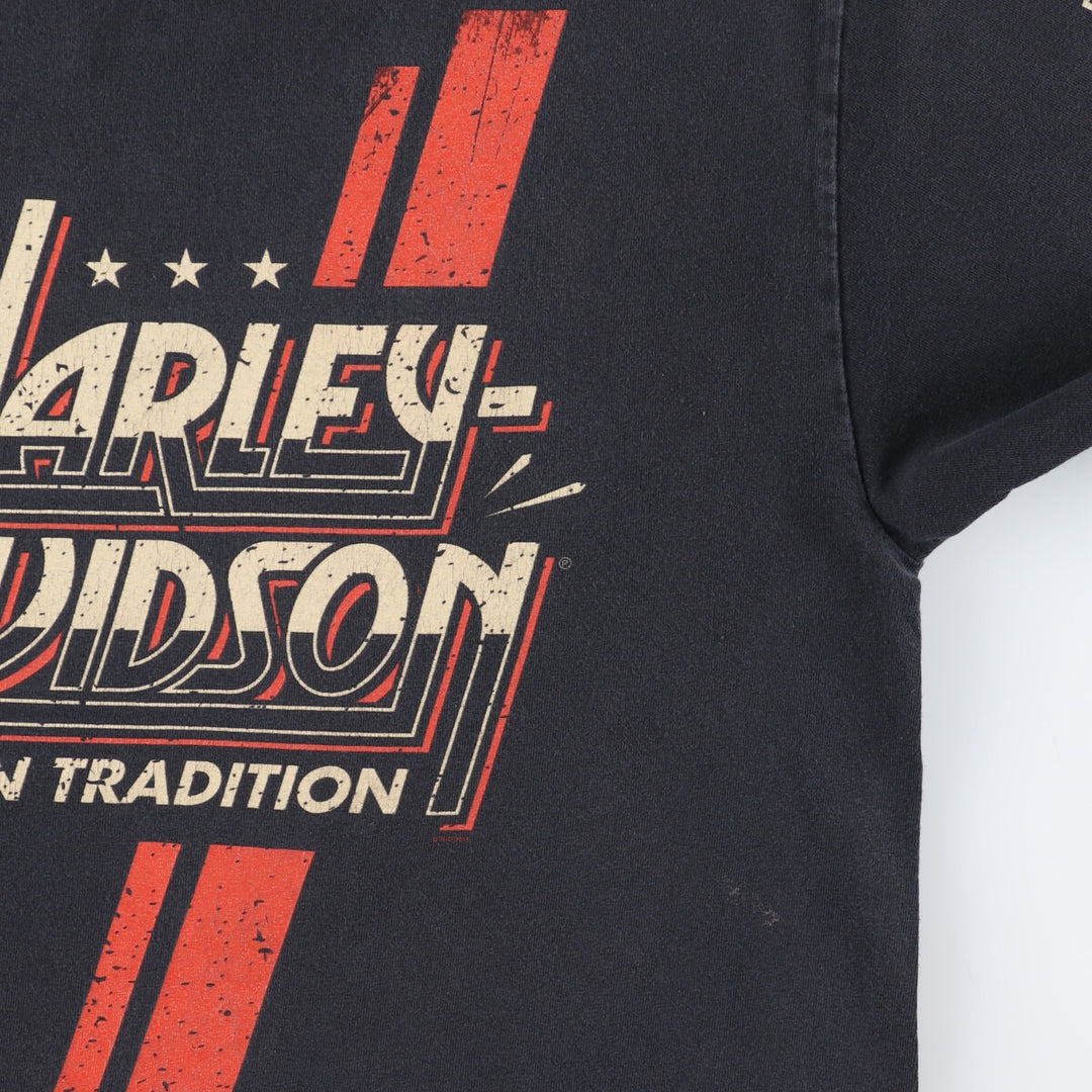 00'S Harley-Davidson Motorcycle Bike T-shirt Men's L /eaa445227