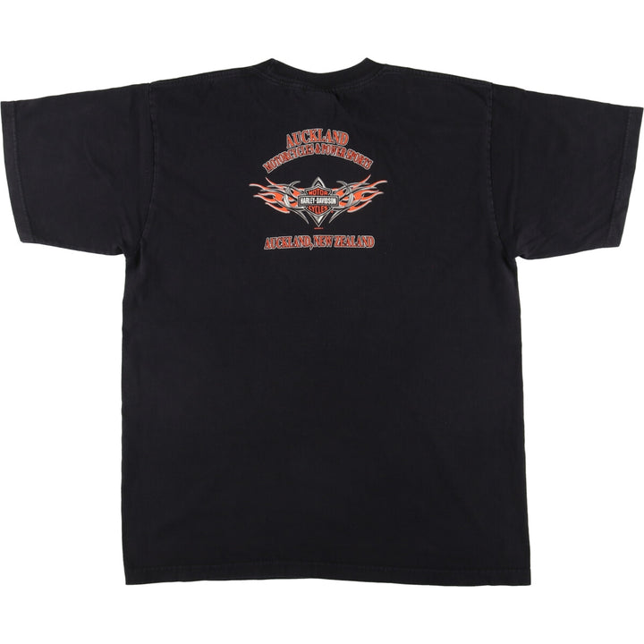 00'S Harley-Davidson Motorcycle Bike T-shirt Made in USA Men's XL /eaa445311