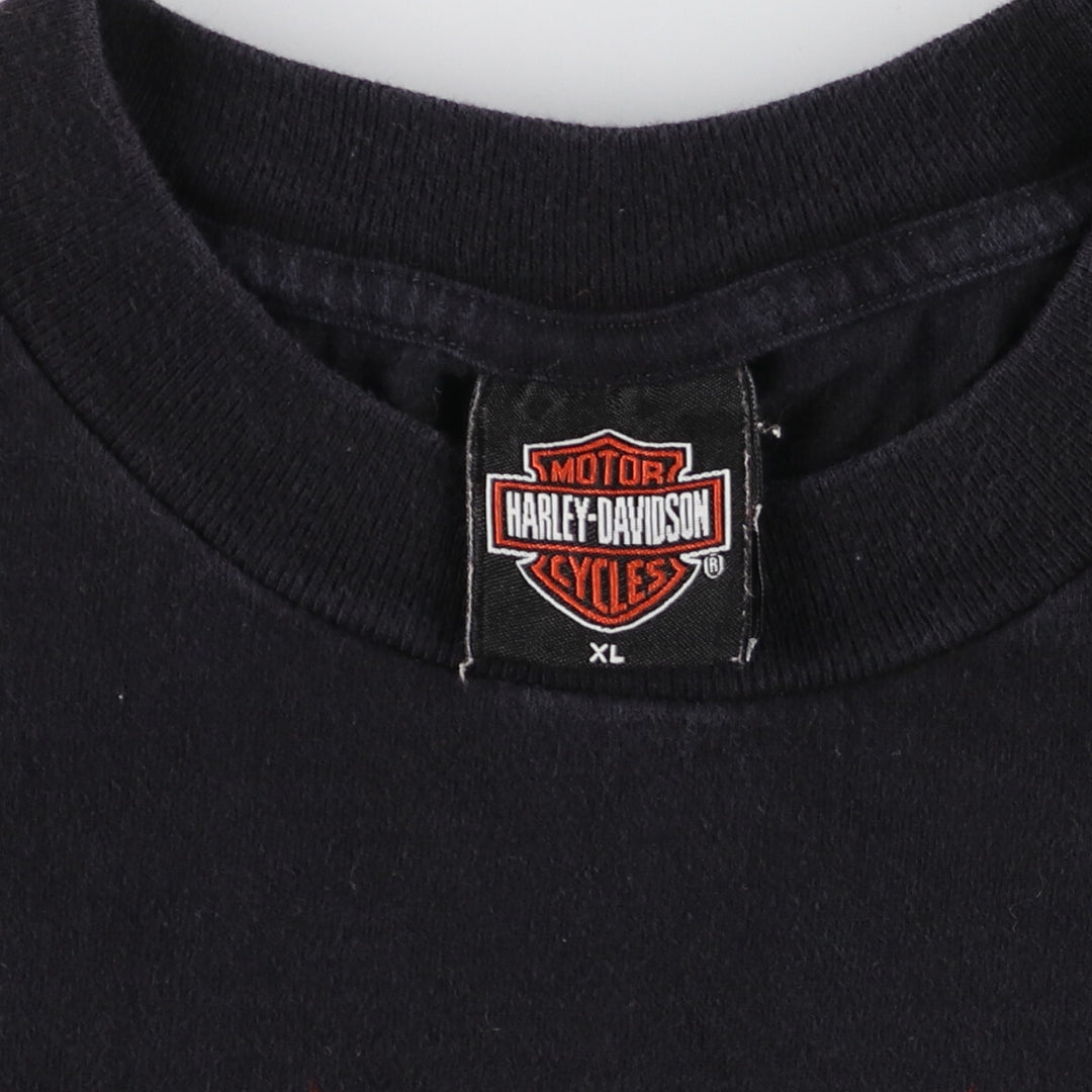 00'S Harley-Davidson Motorcycle Bike T-shirt Made in USA Men's XL /eaa445311