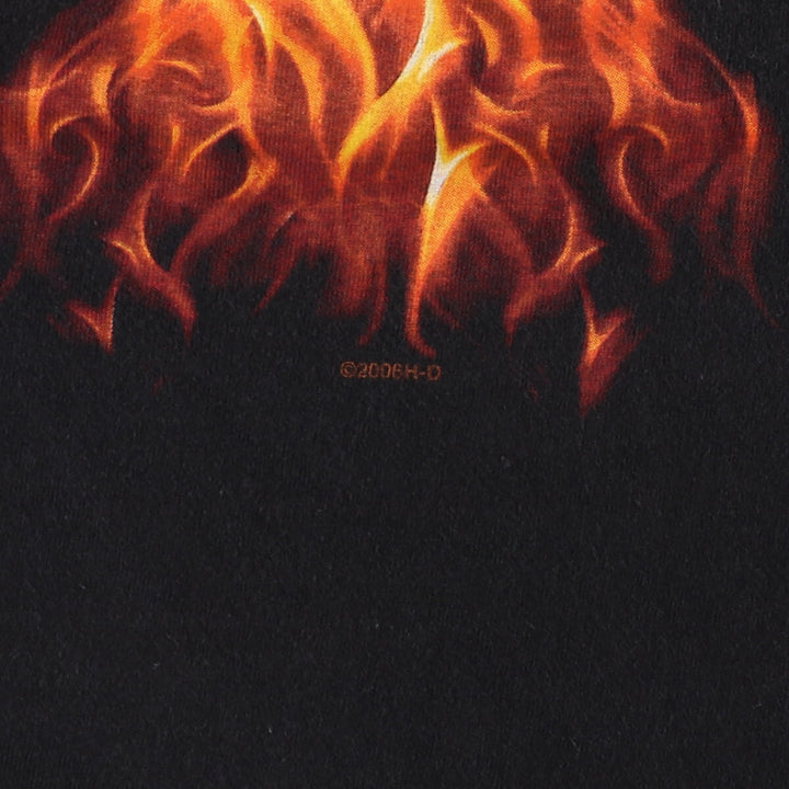 00'S Harley-Davidson Motorcycle Bike T-shirt Made in USA Men's XL /eaa445311