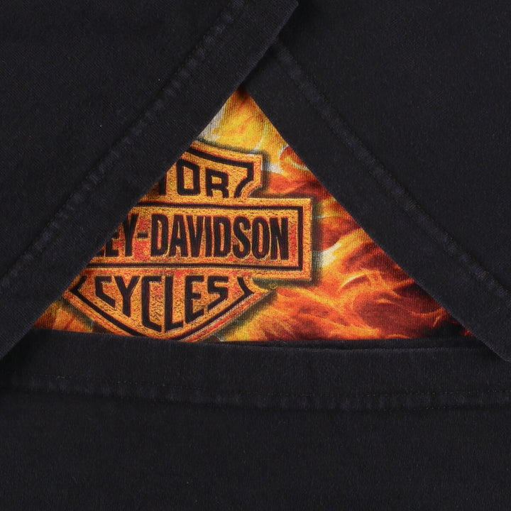 00'S Harley-Davidson Motorcycle Bike T-shirt Made in USA Men's XL /eaa445311