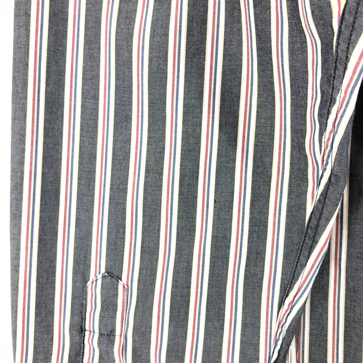 NAUTICA Long Sleeve Button Down Striped Shirt Men's L /eaa445362