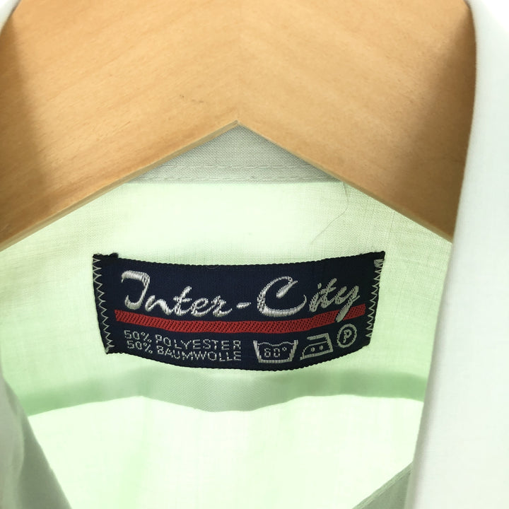 70'S Inter-City long sleeve cotton shirt, men's L, vintage /eaa445447