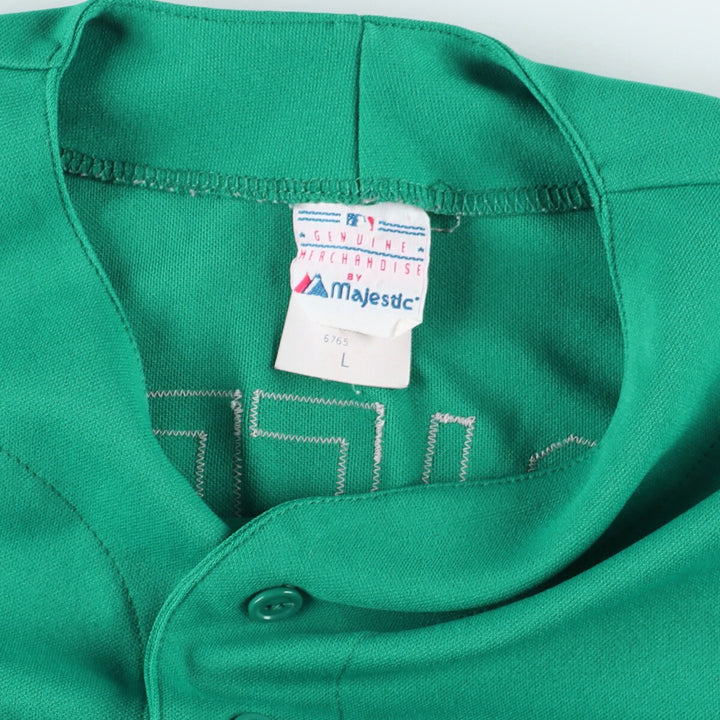 MAJESTIC MLB SEATTLE MARINERS Seattle Mariners Game Shirt Baseball Shirt Made in USA Men's L /eaa445653