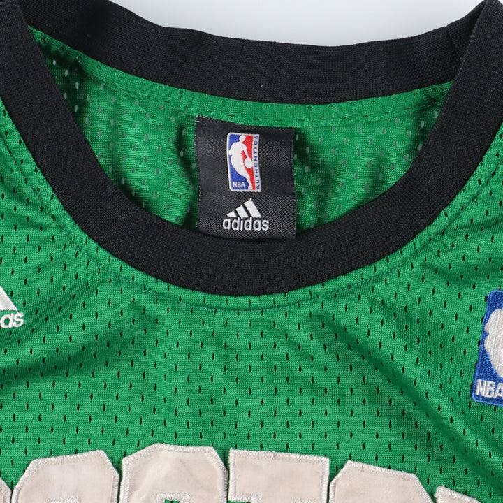 Adidas NBA BOSTON CELTICS Boston Celtics mesh game shirt replica uniform men's XL /eaa445667