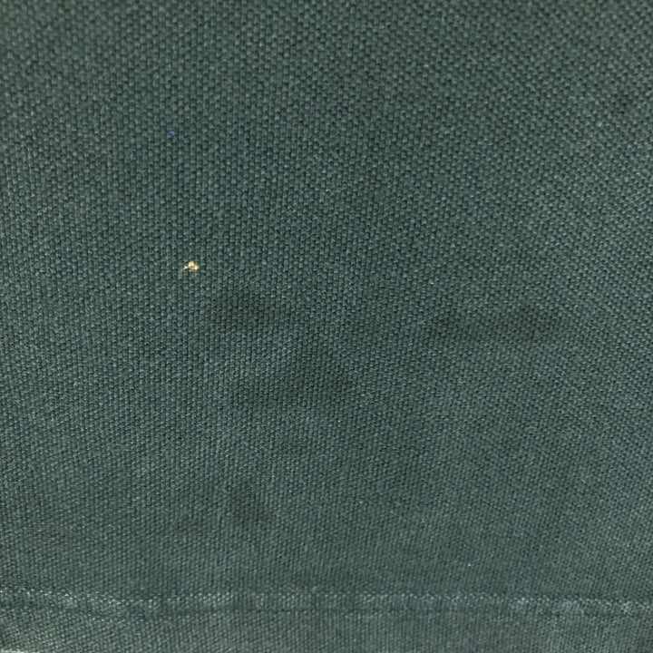 90'S Tommy Hilfiger short sleeve polo shirt, men's size, vintage cotton Green type dark green Vintage Second Hand