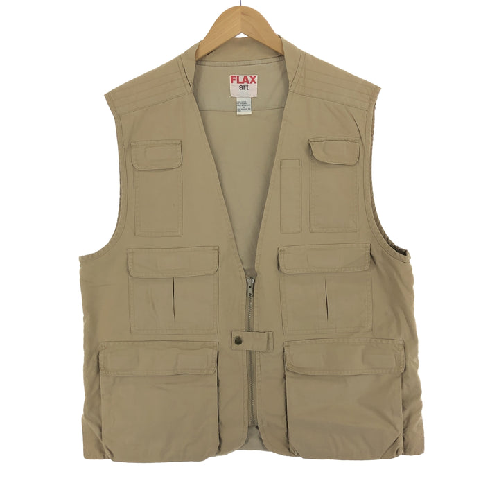 FLAX ART Fishing Vest Men's M /eaa445814