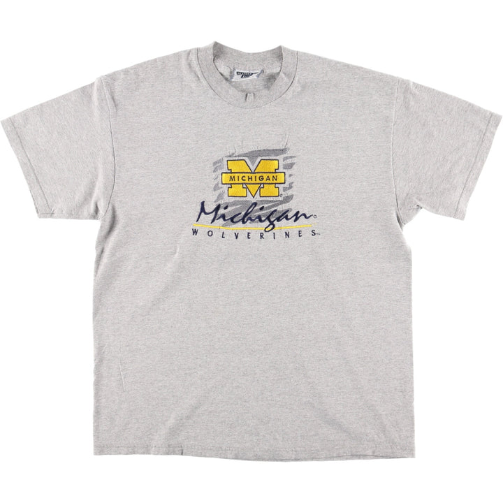 Lee MICHIGAN University of Michigan College T-shirt Made in USA Men's L /eaa445891