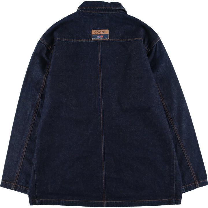 Dark navy, big size, COOGI DOWN UNDER BLUE denim coverall, men's XXXL /eaa445904