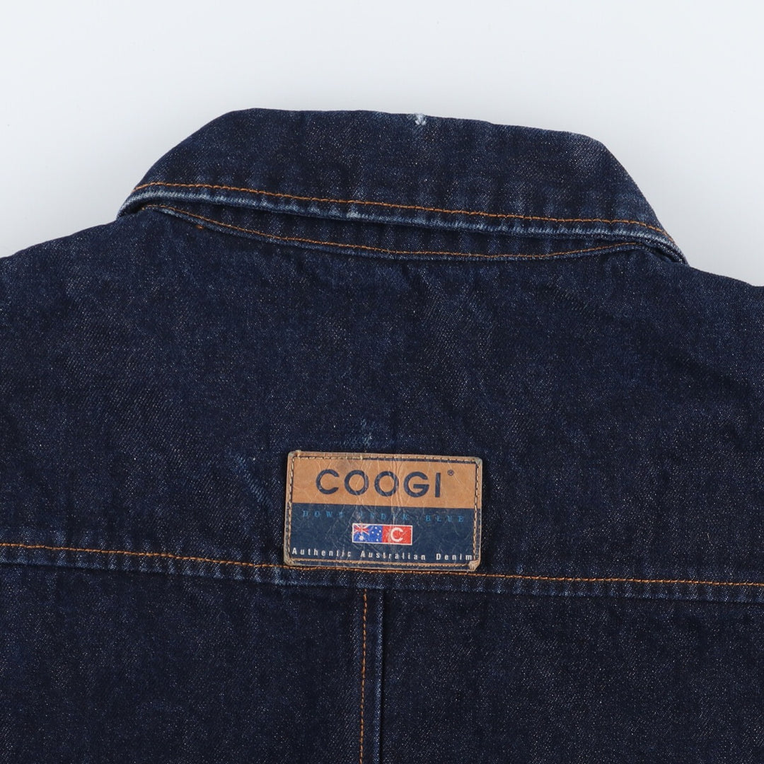 Dark navy, big size, COOGI DOWN UNDER BLUE denim coverall, men's XXXL /eaa445904