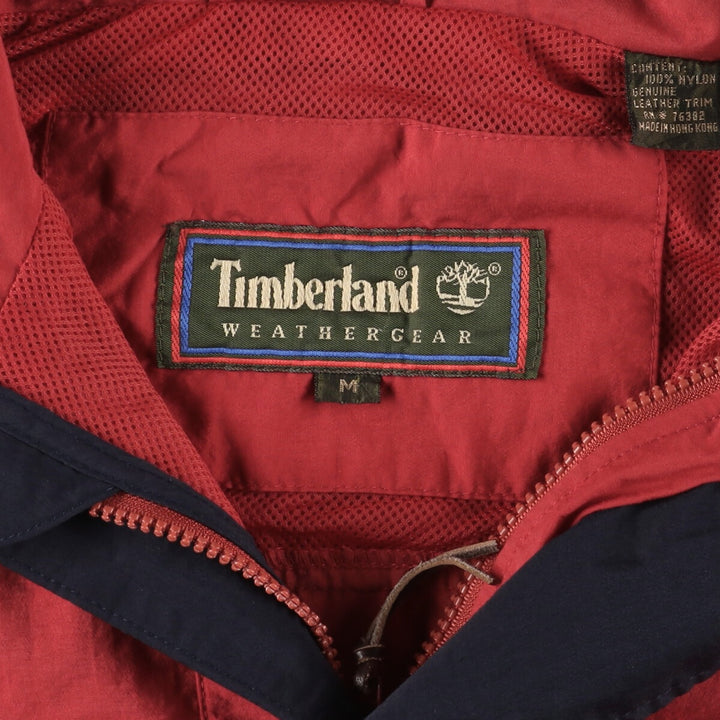 90'S Timberland WEATHERGEAR Anorak Jacket Men's Medium Vintage /eaa445921