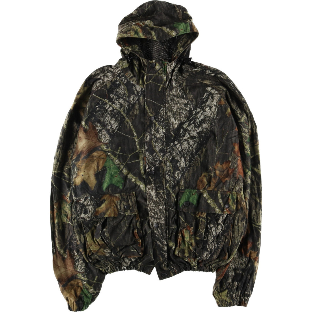 MAD DOG Camouflage Pattern Real Tree Camo Hooded Jacket Men's M /eaa445996