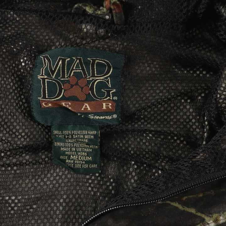 MAD DOG Camouflage Pattern Real Tree Camo Hooded Jacket Men's M /eaa445996