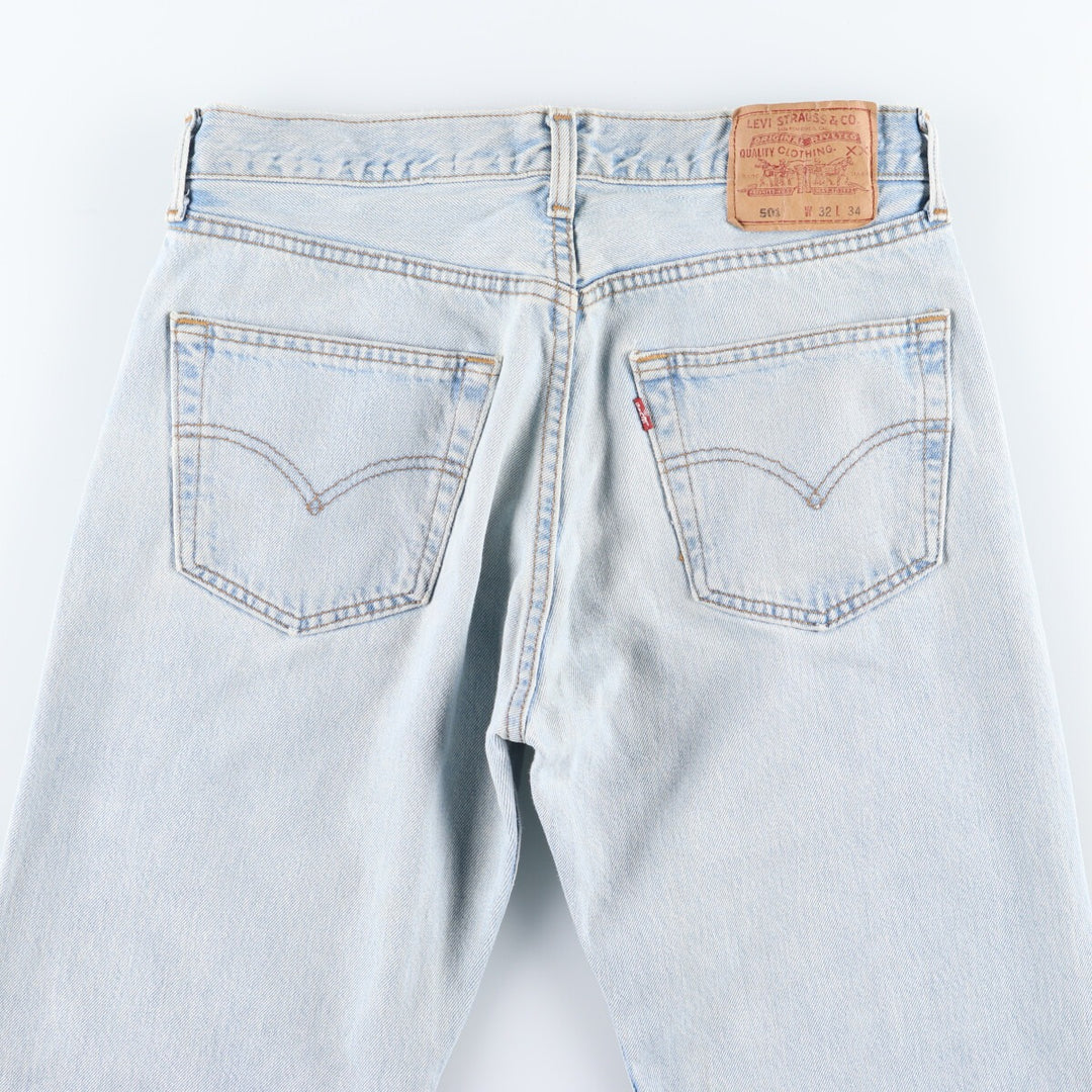 90'S Levi's 501-0134 Straight Denim Pants Made in Canada Men's W32 Vintage / eaa446000