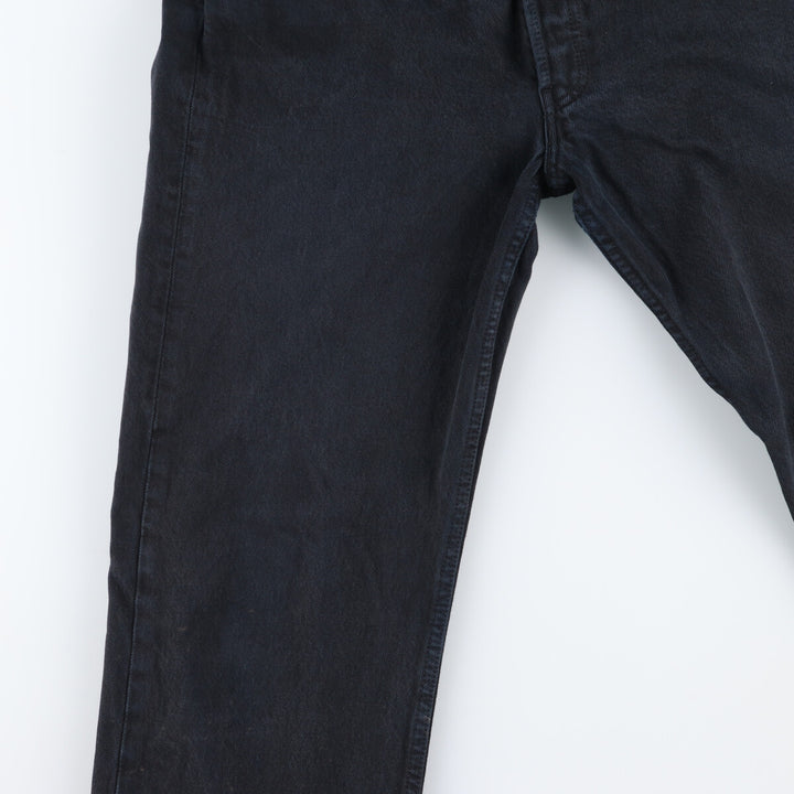 90'S Levi's 501 Euro model piece dyed black denim straight denim pants made in France men's w34 /eaa446010