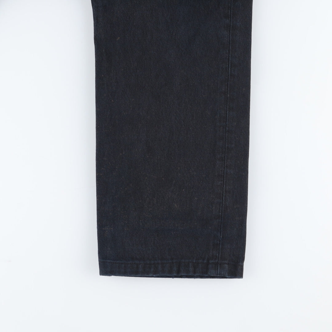 90'S Levi's 501 Euro model piece dyed black denim straight denim pants made in France men's w34 /eaa446010