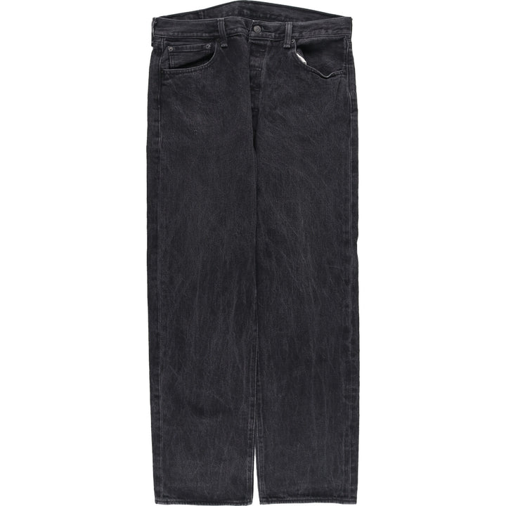 Levi's 501 Black Denim Straight Denim Pants Men's W36 / eaa446013