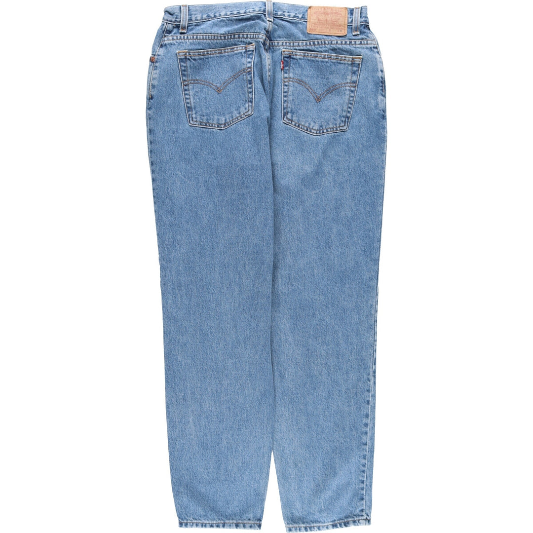 00'S Levi's 550 Relaxed Fit Tapered Leg Tapered Denim Pants Women's XXL (w34) / eaa446032