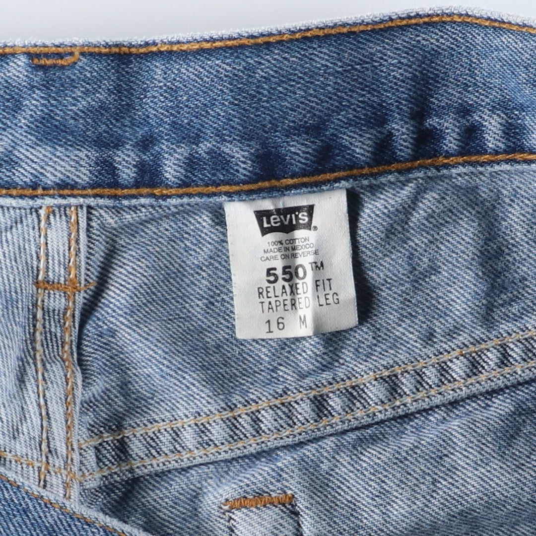 00'S Levi's 550 Relaxed Fit Tapered Leg Tapered Denim Pants Women's XXL (w34) / eaa446032