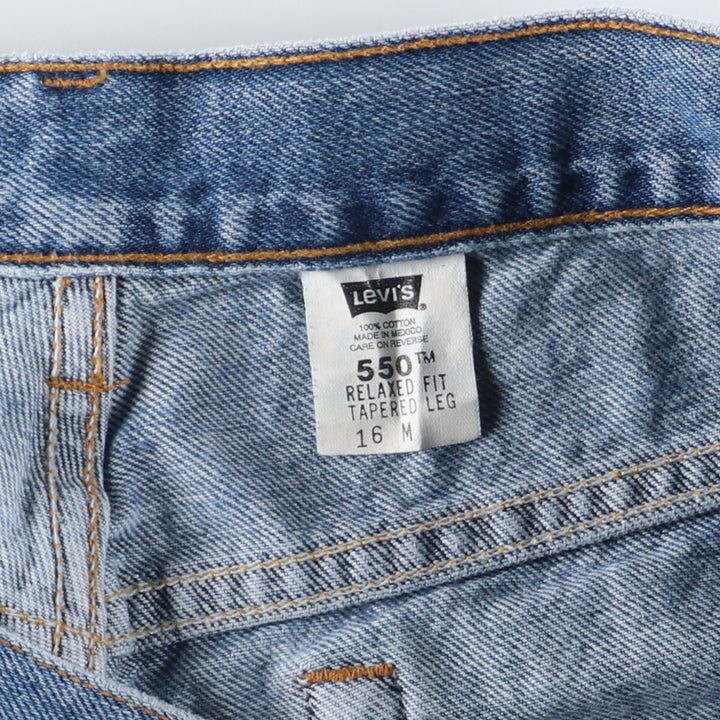 00'S Levi's 550 Relaxed Fit Tapered Leg Tapered Denim Pants Women's XXL (w34) / eaa446032