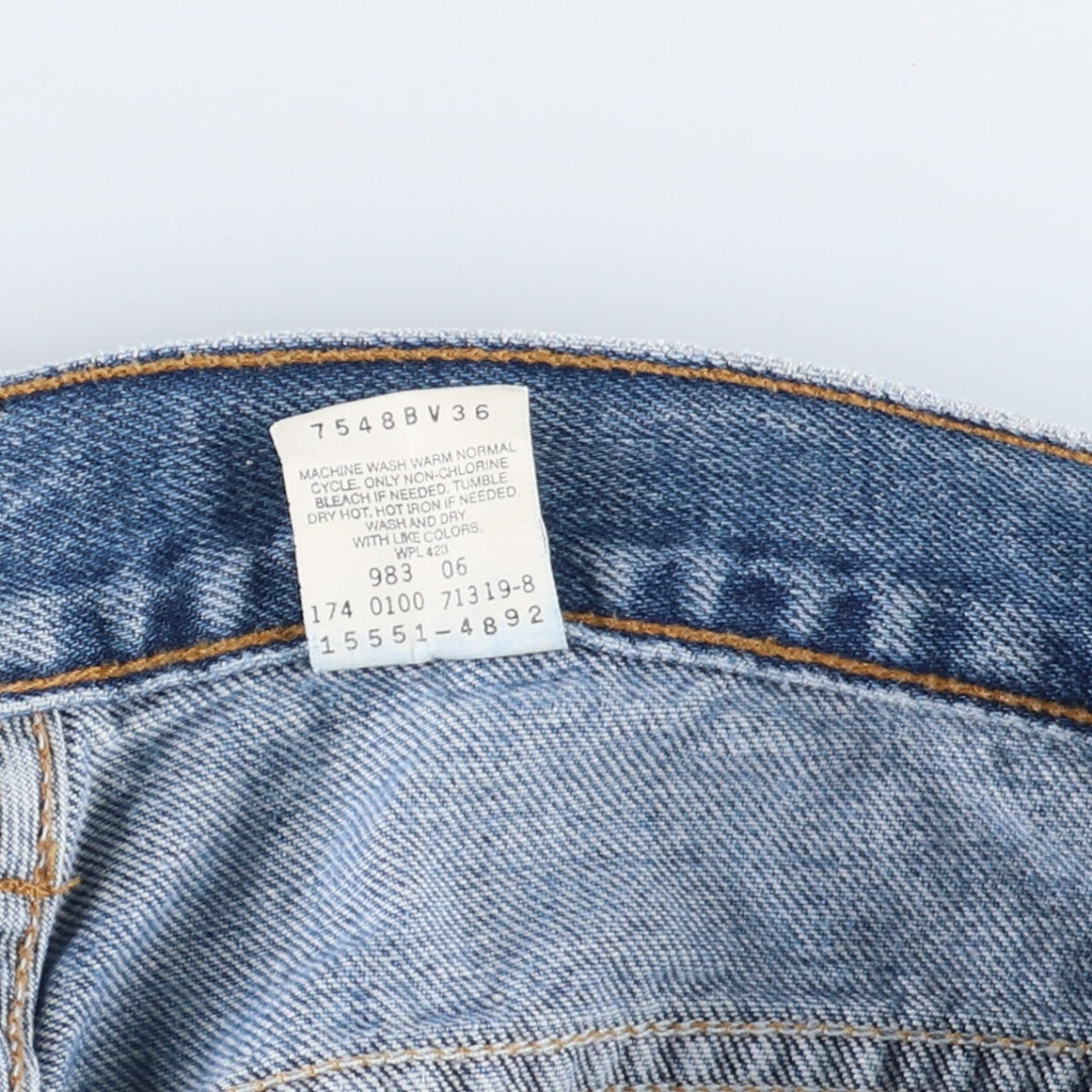 00'S Levi's 550 Relaxed Fit Tapered Leg Tapered Denim Pants Women's XXL (w34) / eaa446032