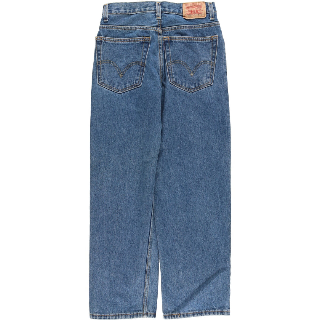 Levi's 550 RELAXED FIT STUDENT Tapered Denim Pants Women's L (w28) /eaa446043