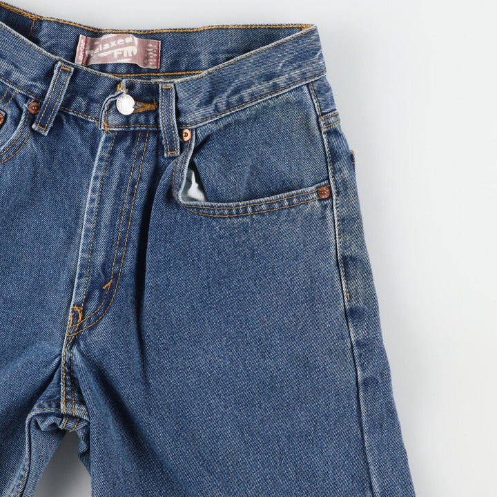 Levi's 550 RELAXED FIT STUDENT Tapered Denim Pants Women's L (w28) /eaa446043