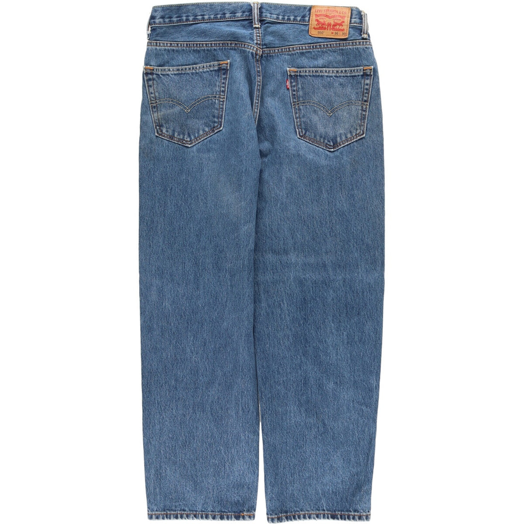 Levi's 550 tapered denim pants for men, w36 / eaa446045