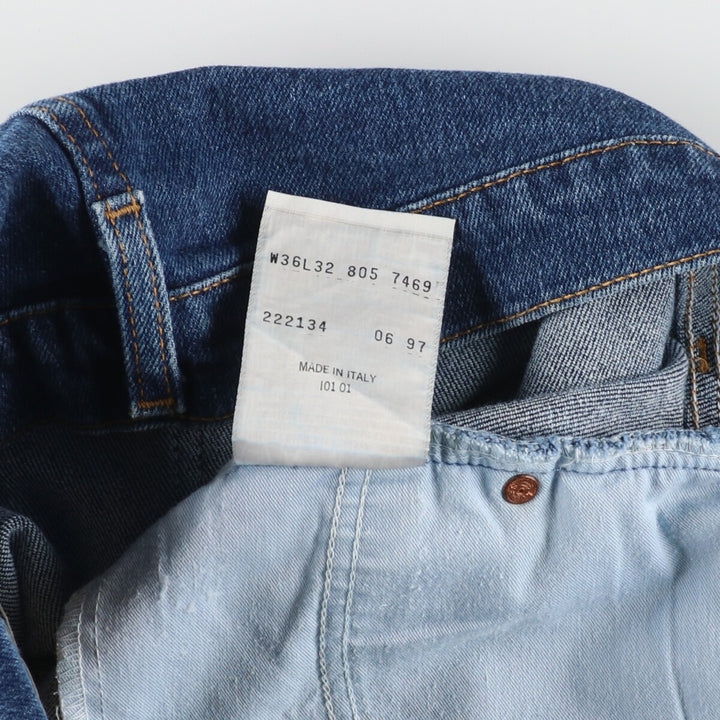 Levi's 805 Euro Model Straight Denim Pants Made in Italy Men's W37 / eaa446065