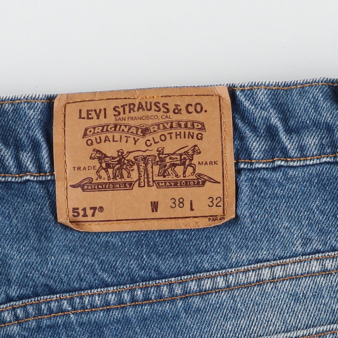 90'S Levi's 20517-0217 Orange Tab Bootcut Denim Pants Made in USA Men's W38 Vintage /eaa446078