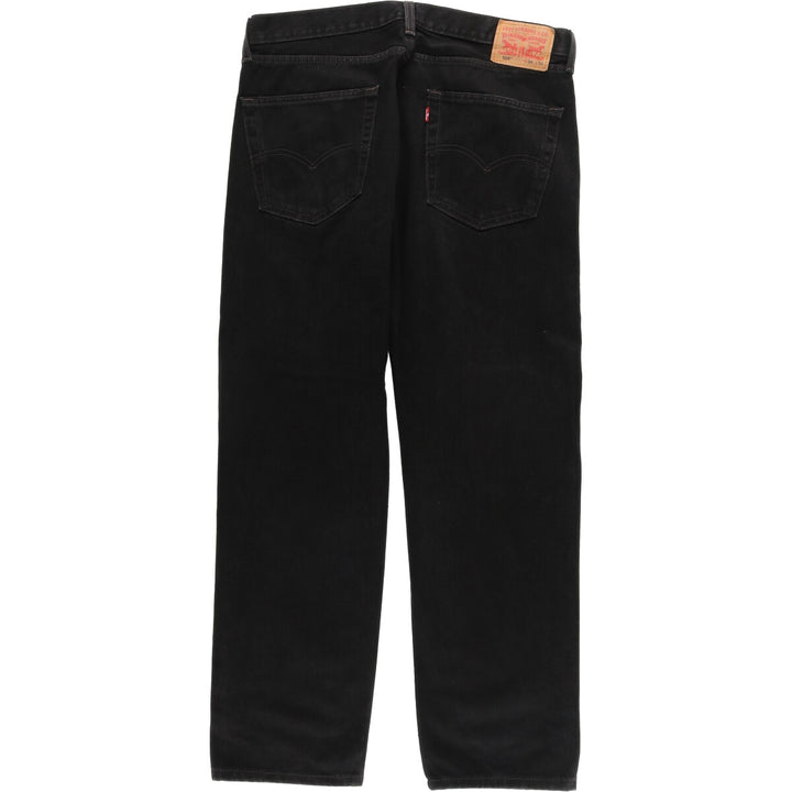 Levi's 505 Black Denim Tapered Denim Pants Men's W37 / eaa446113