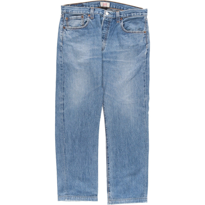 Levi's Levi's 501 STRAIGHT LEG BUTTON-FLY Euro model straight denim pants men's w36 / eaa446158