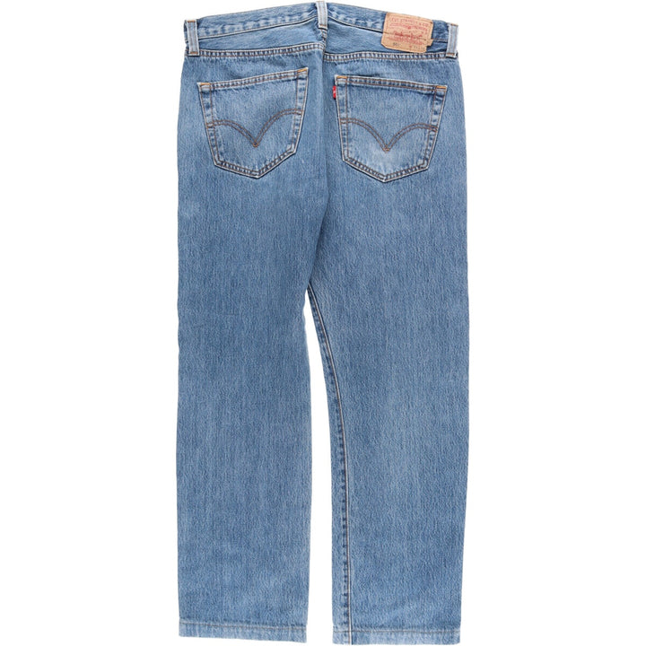 Levi's Levi's 501 STRAIGHT LEG BUTTON-FLY Euro model straight denim pants men's w36 / eaa446158