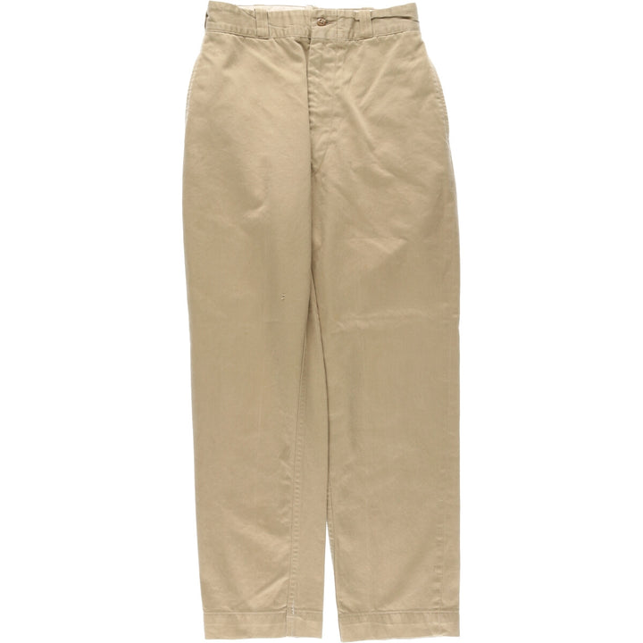 Military Chino Pants Women's L (w28) Vintage /eaa446167