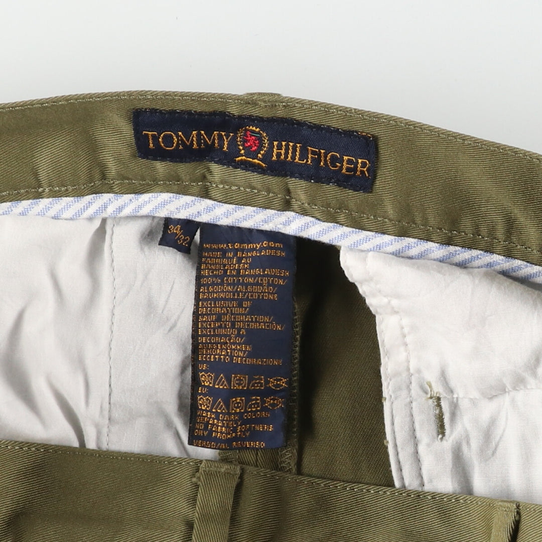 00'S Tommy Hilfiger Two-pleat Chino Pants Men's W33 / eaa446184