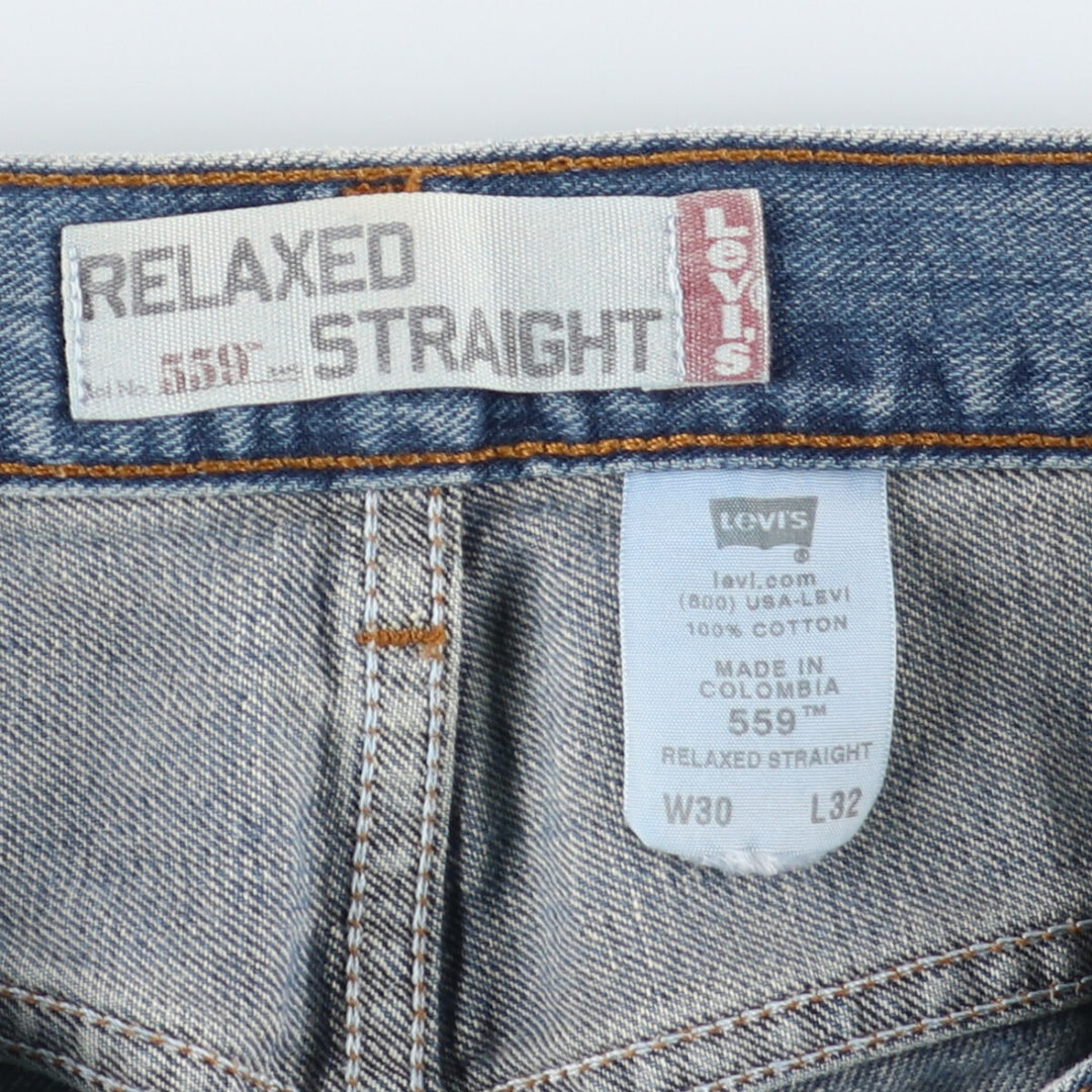 Levi's 559 RELAXED STRAIGHT straight denim pants for men w32 /eaa446195