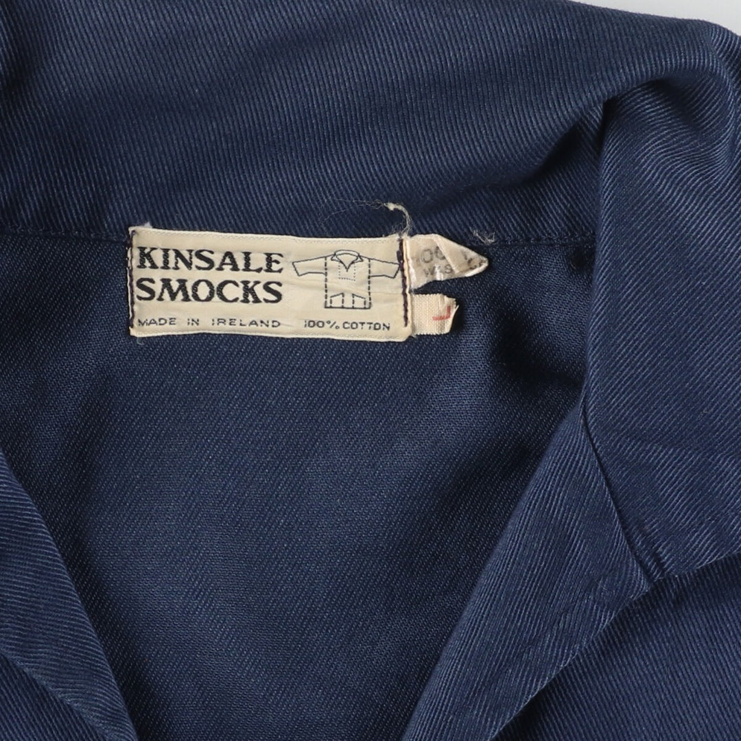 KINSALE SMOCKS Fisherman Smock Euro Cotton Pullover Men's L /eaa446224