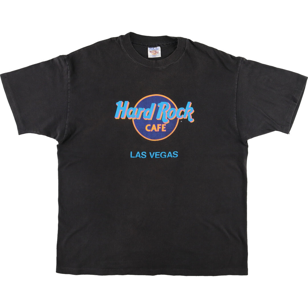 90'S Hanes HARD ROCK CAFE Advertising T-shirt Made in USA Men's XL Vintage /eaa446318